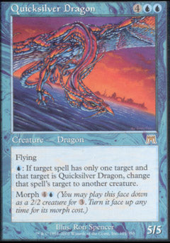 Quicksilver Dragon (Onslaught) Light Play