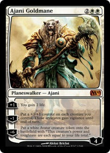 Ajani Goldmane (Magic 2010 Core Set) Near Mint Foil