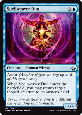 Spellweaver Duo (Battlebond) Near Mint Foil