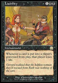 Liability (Mercadian Masques) Near Mint