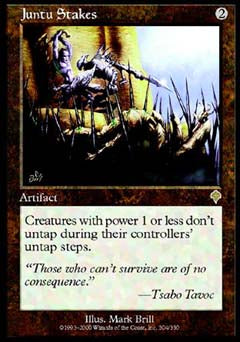 Juntu Stakes (Invasion) Near Mint Foil