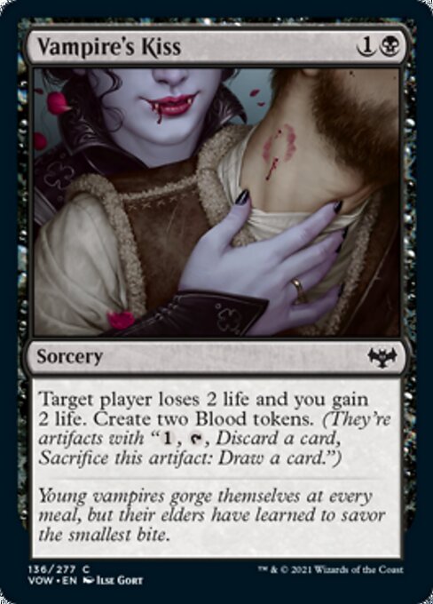 Vampire's Kiss (Innistrad: Crimson Vow) Near Mint