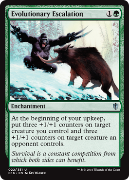 Evolutionary Escalation (Commander 2016 Edition) Near Mint
