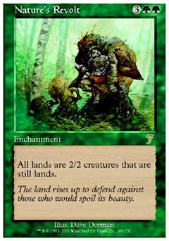 Nature's Revolt (7th Edition) Near Mint Foil