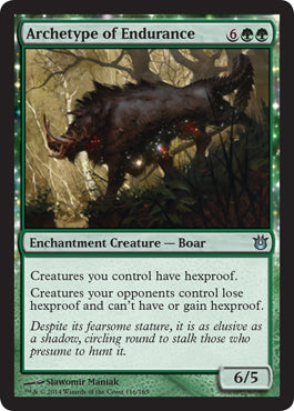 Archetype of Endurance (Born of the Gods) Near Mint Foil