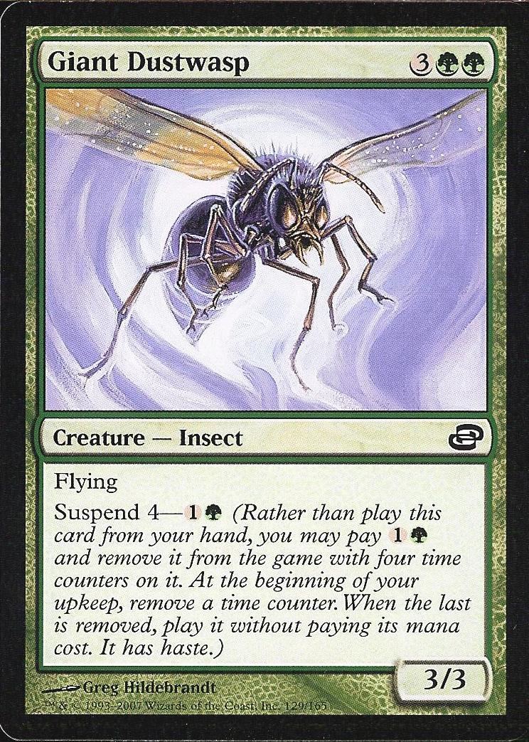 Giant Dustwasp (Planar Chaos) Light Play Foil