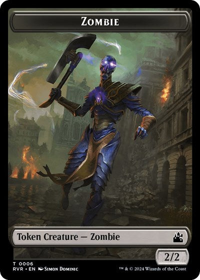 Zombie Token (Ravnica Remastered) Near Mint