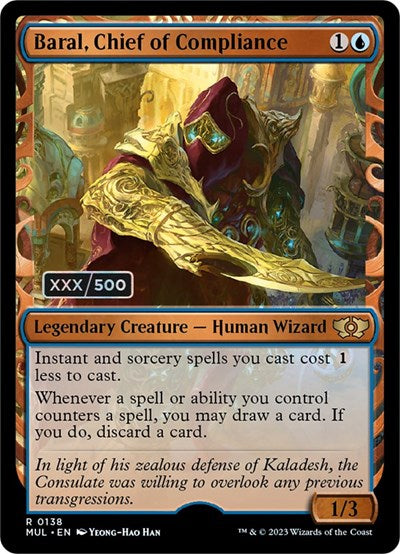 Baral, Chief of Compliance (Serialized) (March of the Machine: Multiverse Legends) Near Mint