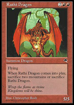 Rathi Dragon (Tempest) Near Mint
