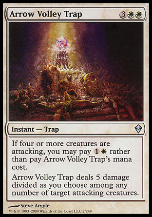 Arrow Volley Trap (Zendikar) Near Mint Foil