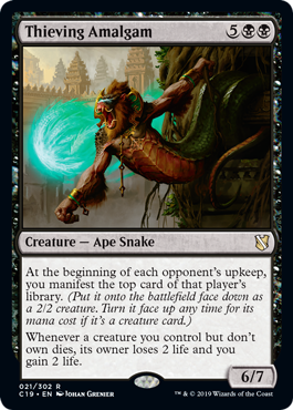 Thieving Amalgam (Commander 2019) Near Mint