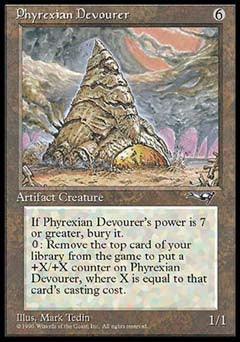 Phyrexian Devourer (Alliances) Near Mint Italian