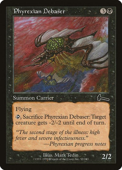 Phyrexian Debaser (Urza's Legacy) Near Mint Foil