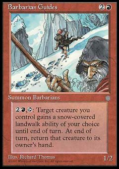 Barbarian Guides (Ice Age) Near Mint