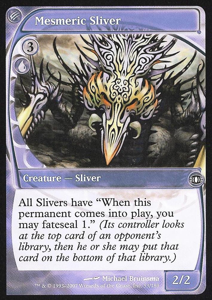 Mesmeric Sliver (Futuresight) Near Mint