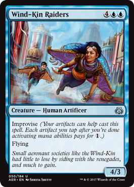 Wind-Kin Raiders (Aether Revolt) Near Mint Foil
