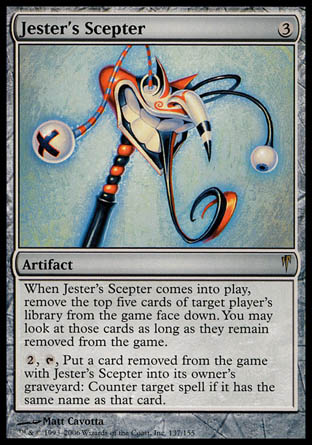 Jester's Scepter (Coldsnap) Near Mint Foil