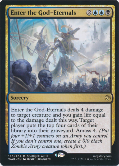 Enter the God-Eternals (Promo Pack) Near Mint