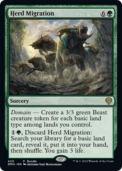 Herd Migration (DMU Bundle) (Promos: Unique and Miscellaneous) Near Mint