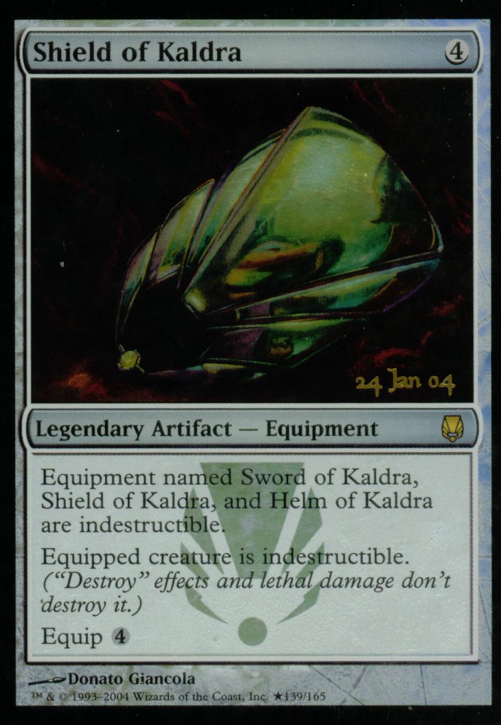Shield of Kaldra (Prerelease) (Promotional Cards) Near Mint Foil