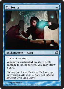 Curiosity (Innistrad) Near Mint Foil