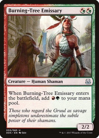 Burning-Tree Emissary (Duel Decks: Mind vs Might) Near Mint