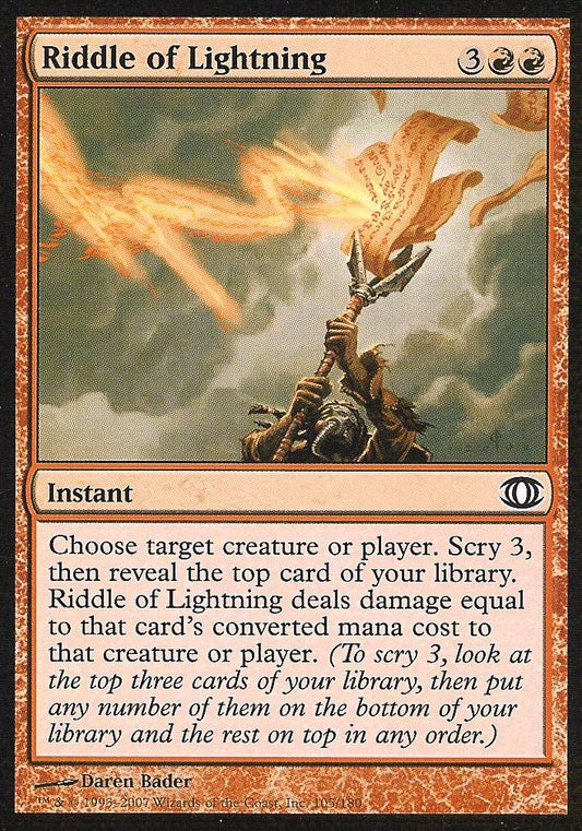 Riddle of Lightning (Futuresight) Light Play Foil