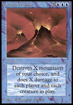 Volcanic Eruption (Alpha) Near Mint
