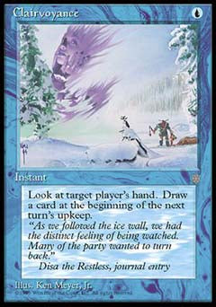 Clairvoyance (Ice Age) Near Mint