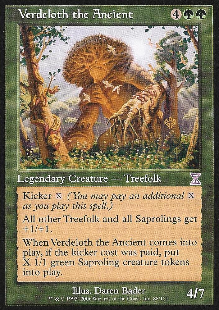 Verdeloth the Ancient (Time Spiral Time Shifted) Light Play Japanese