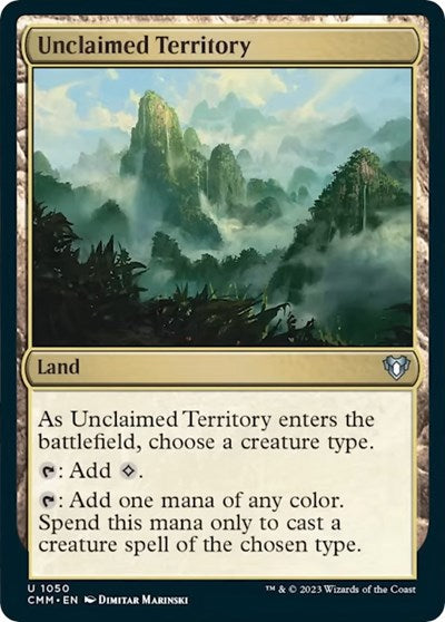 Unclaimed Territory (Commander Masters) Near Mint