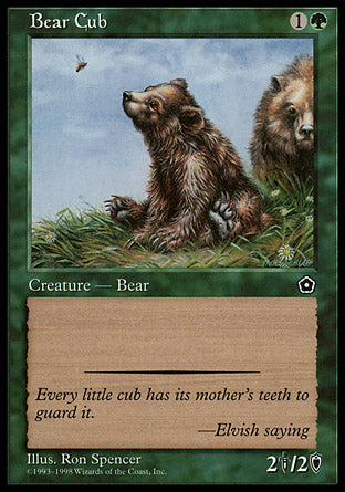Bear Cub (Portal Second Age) Near Mint