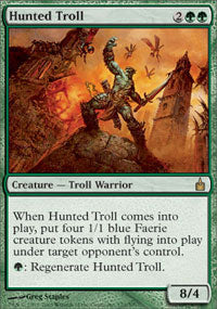 Hunted Troll (Ravnica) Near Mint Foil