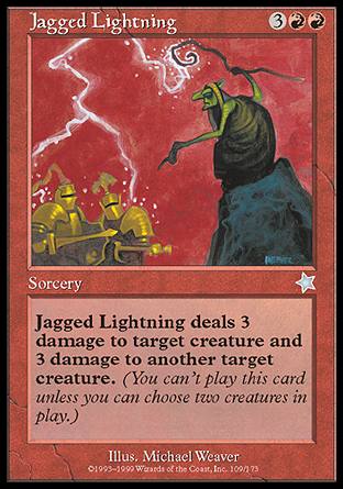 Jagged Lightning (Starter 1999) Near Mint