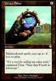 Urza's Filter (Invasion) Light Play Japanese