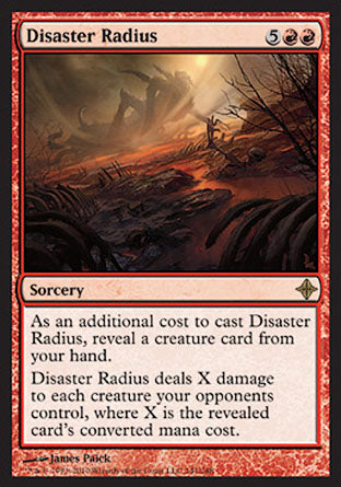 Disaster Radius (Rise of the Eldrazi) Light Play