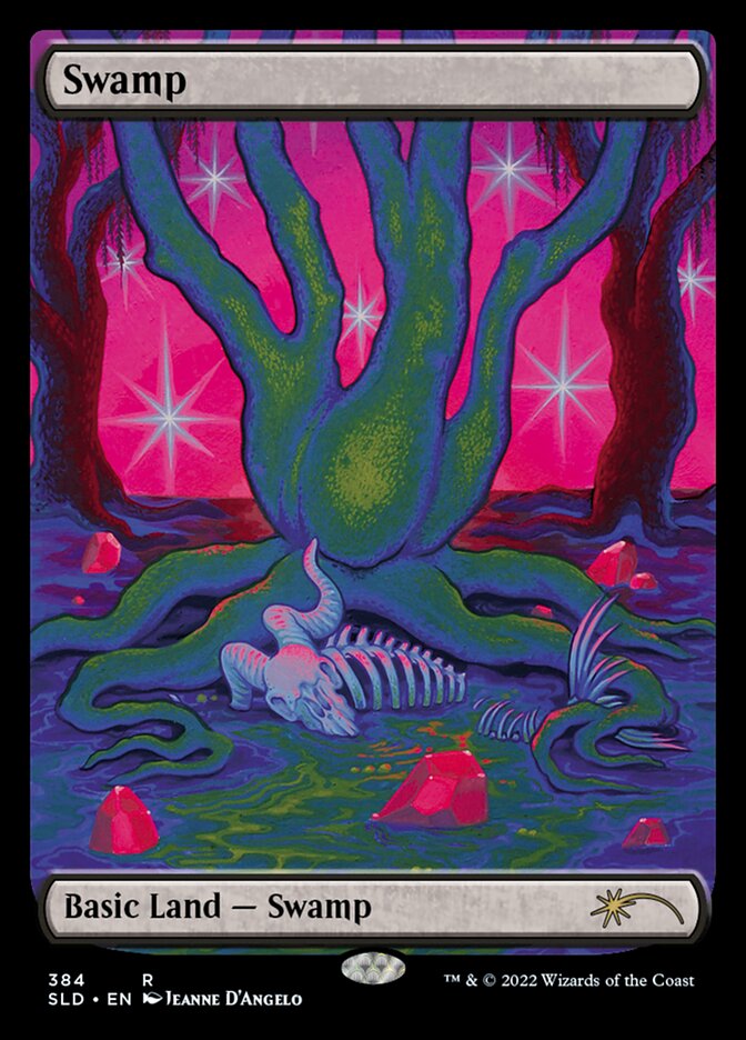 Swamp 384 (Secret Lair) Near Mint