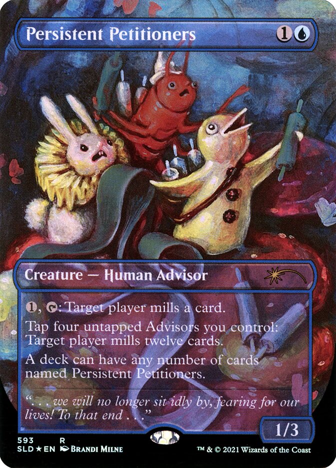 Persistent Petitioners 593 (Secret Lair) Near Mint