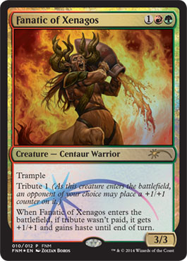 Fanatic of Xenagos (FNM) (Promotional Cards) Near Mint Foil