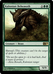 Kalonian Behemoth (Magic 2010 Core Set) Light Play