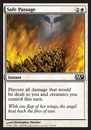 Safe Passage (Magic 2011 Core Set) Near Mint Foil