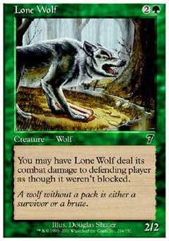 Lone Wolf (7th Edition) Light Play
