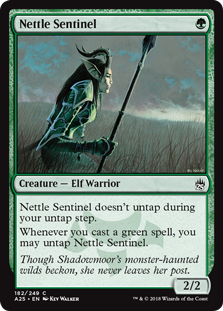 Nettle Sentinel (Masters 25) Near Mint