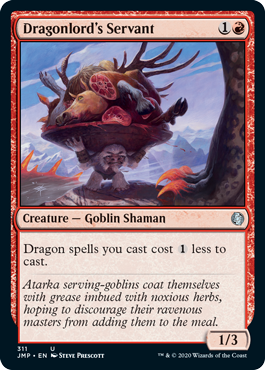 Dragonlord's Servant (Jumpstart) Near Mint