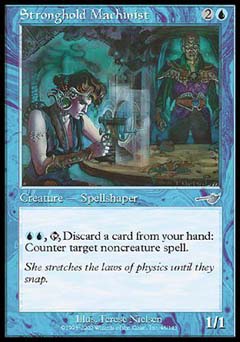 Stronghold Machinist (Nemesis) Light Play Foil