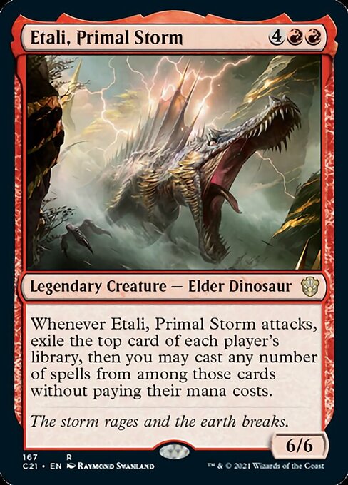 Etali, Primal Storm (Commander 2021 Strixhaven) Near Mint