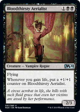 Bloodthirsty Aerialist (Magic 2020 Core Set) Near Mint