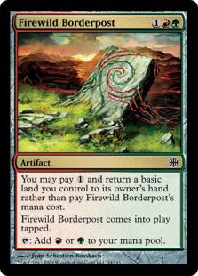 Firewild Borderpost (Alara Reborn) Near Mint Japanese