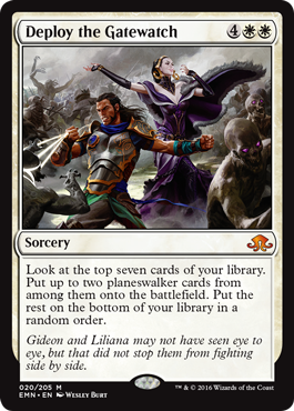 Deploy the Gatewatch (Eldritch Moon) Near Mint