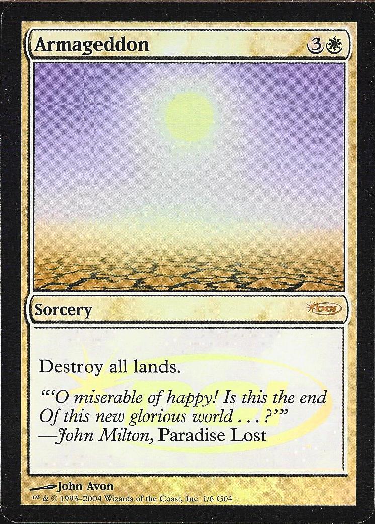 Armageddon (DCI Judge) (Promotional Cards) Near Mint